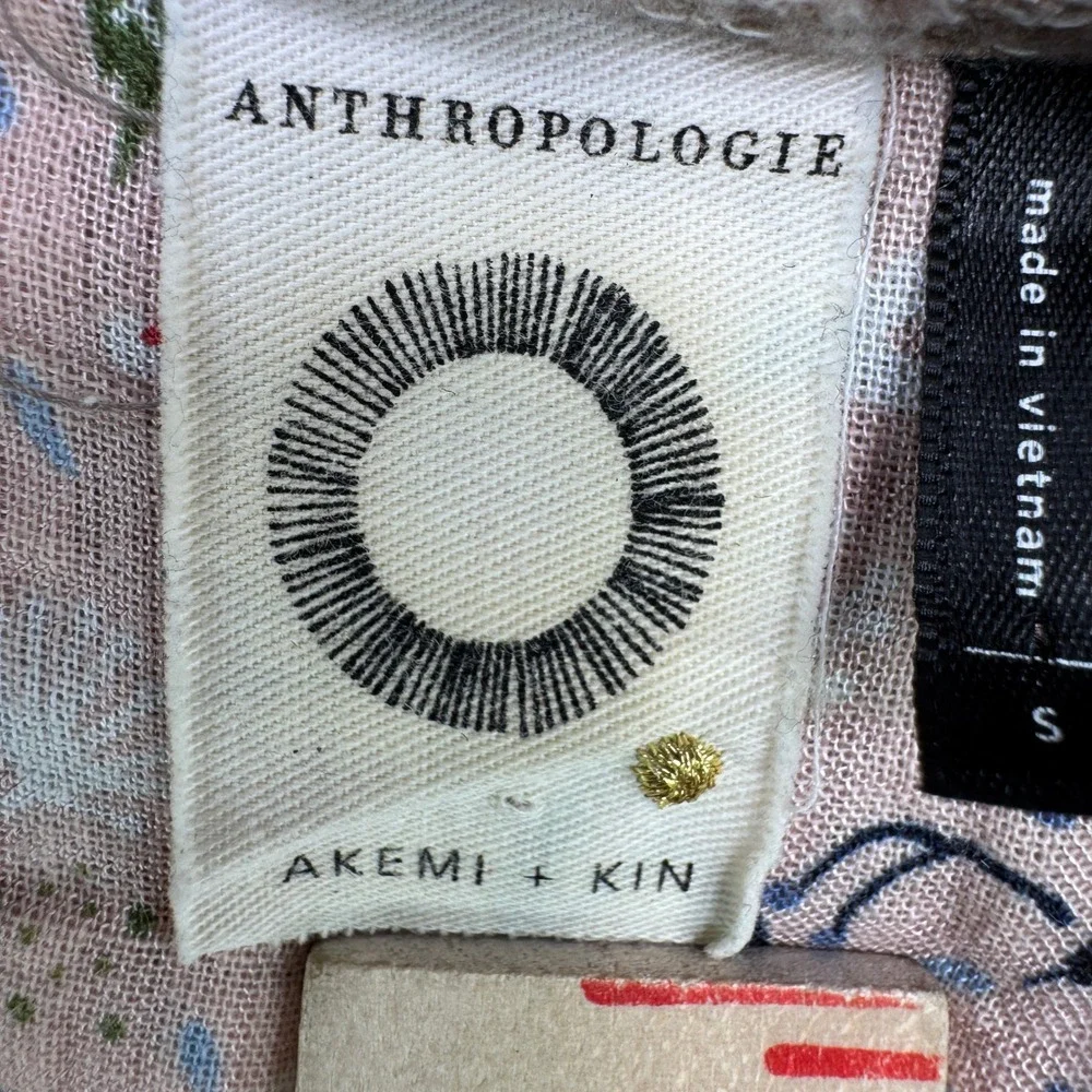 Akemi Kin Sweater Women S Anthropologie Taupe Marled Knit Surplice Wrap Cardigan